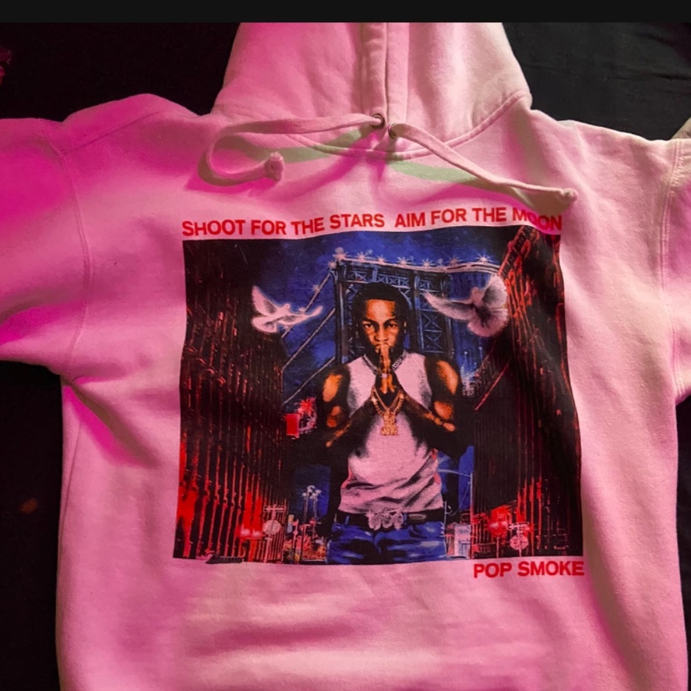 Vlone pop smoke hoodie